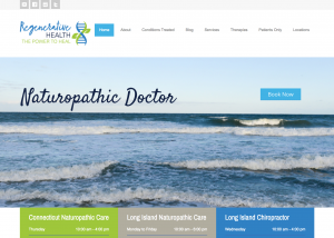 health clinic website