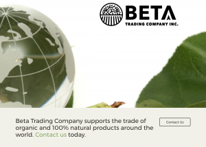 Beta Trading Company Website